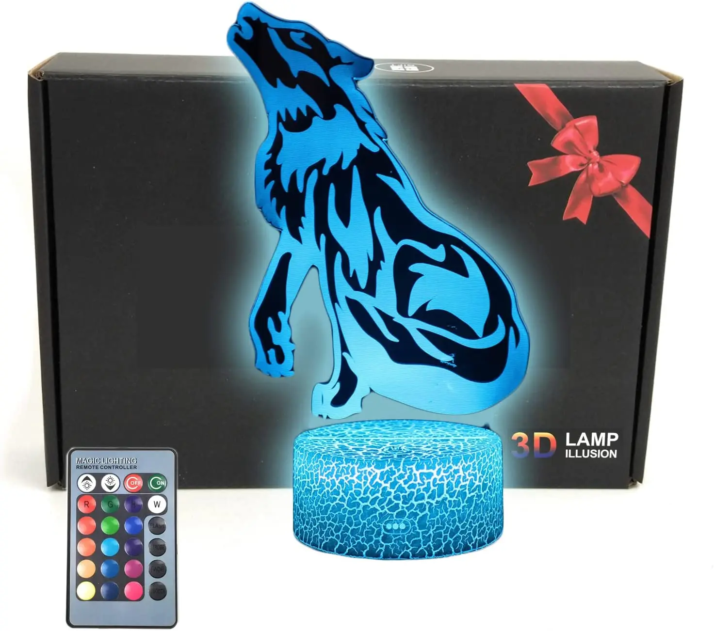 Wolf Penguin Goat Heometry Horse Bear Elephant 3D Lamp Acrylic USB LED Night Lights Christmas Decorations for Birthday Kid Gifts
Wolf Penguin Goat Heometry Horse Bear Elephant 3D Lamp Acrylic USB LED Night Lights Christmas Decorations for Birthday Kid Gifts