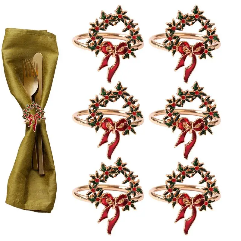 6 шт., декоративные кольца для салфеток, для зимних семейных торжеств
6 шт., декоративные кольца для салфеток, для зимних семейных торжеств