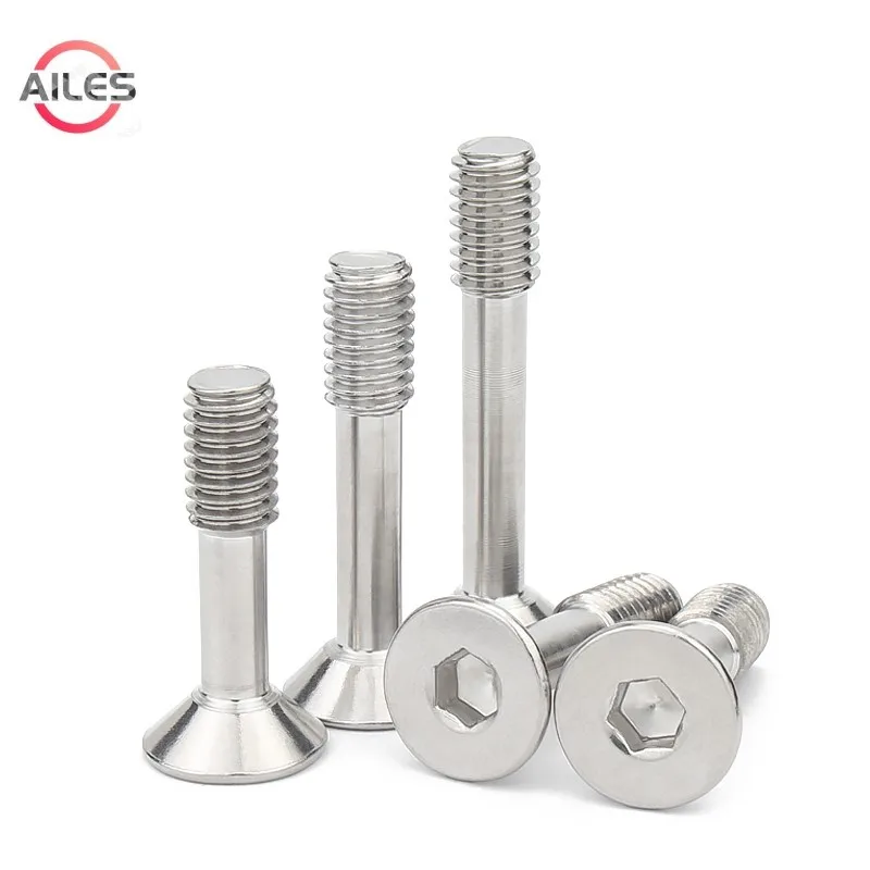 

M2.5 M3 M4 M5 M6 M8 Flat Countersunk Head Hexagon Socket Screw with Waisted Shank 304 Stainless Steel Flat Allen Unloosing Bolts