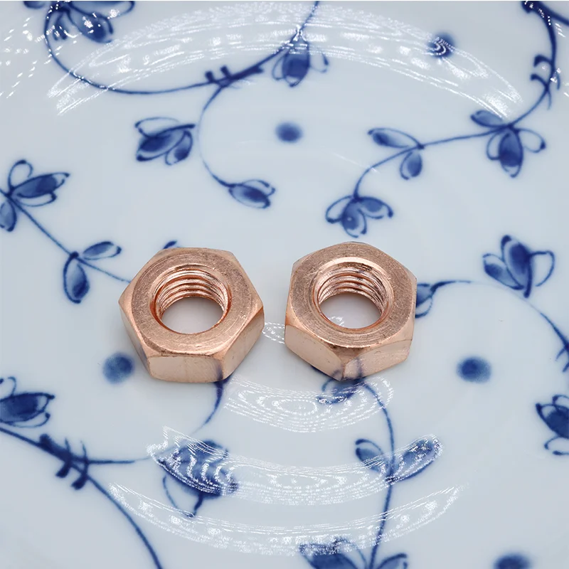 Медные шестигранные гайки YMAX T2 M3-M20
Медные шестигранные гайки YMAX T2 M3-M20