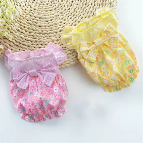 Pet Flower Print Sling Skirt Puppy Summer Clothes Dresses For Chihuahua Puppy Cats Princess Style Cute Pet Accessories
Pet Flower Print Sling Skirt Puppy Summer Clothes Dresses For Chihuahua Puppy Cats Princess Style Cute Pet Accessories