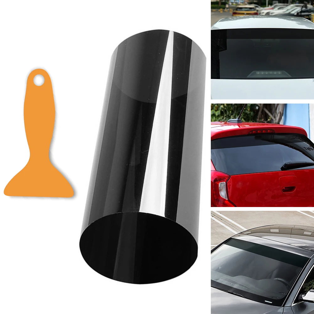 140*25CM Car Front Windscreen Black Transparent Solar Film Anti-UV Sun Shade General Exterior Car Trim Accessories
140*25CM Car Front Windscreen Black Transparent Solar Film Anti-UV Sun Shade General Exterior Car Trim Accessories