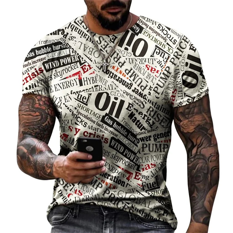Vintage Street Men Short Sleeve 3d Printed Newspaper Designs Graphic T-shirts Women Casual Sports Tops Fashion Fitness camisetas
Vintage Street Men Short Sleeve 3d Printed Newspaper Designs Graphic T-shirts Women Casual Sports Tops Fashion Fitness camisetas