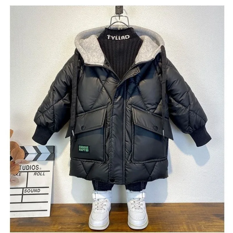 6-14 Years Autumn Winter Boys down Jacket Warm Baby boy Coat Hooded Zipper Outerwear parka Gift Kids Clothes
6-14 Years Autumn Winter Boys down Jacket Warm Baby boy Coat Hooded Zipper Outerwear parka Gift Kids Clothes