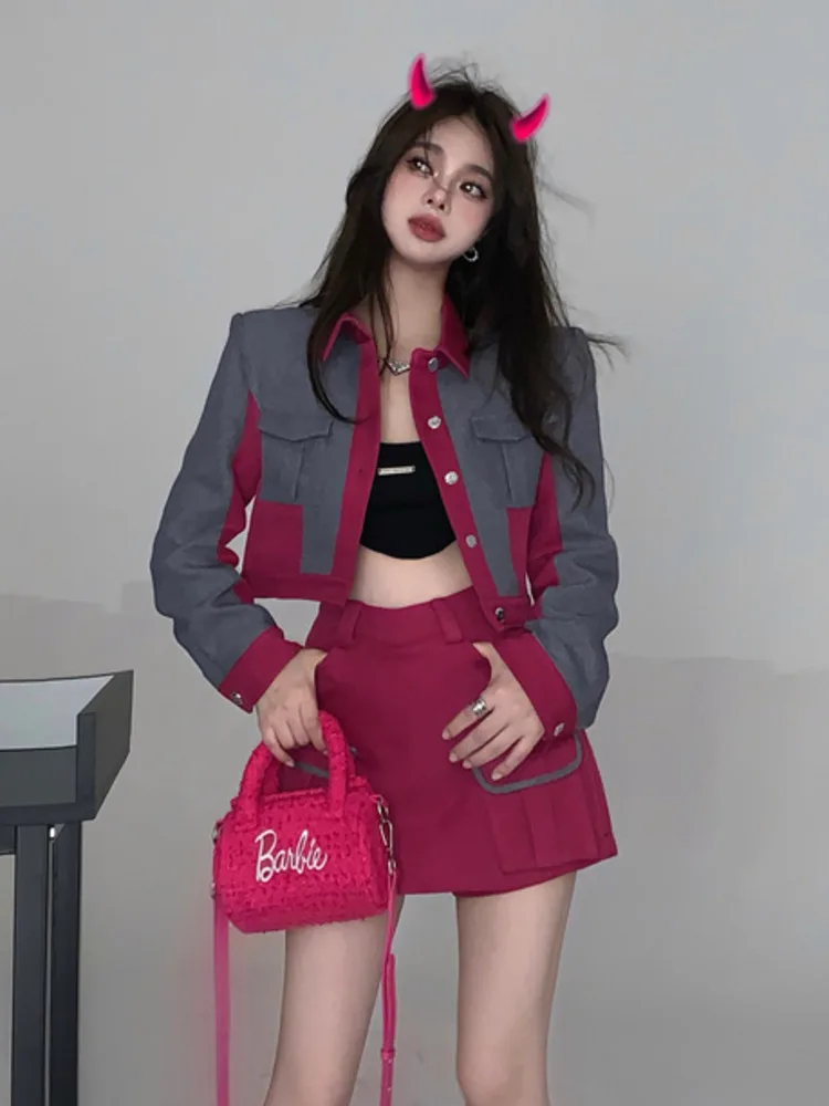 2023 New Autumn Winter Clothing Fashion Fried Street Two Piece Pant Sets Women Short Jacket Coat + Short Sets Conjuntos Cortos
2023 New Autumn Winter Clothing Fashion Fried Street Two Piece Pant Sets Women Short Jacket Coat + Short Sets Conjuntos Cortos