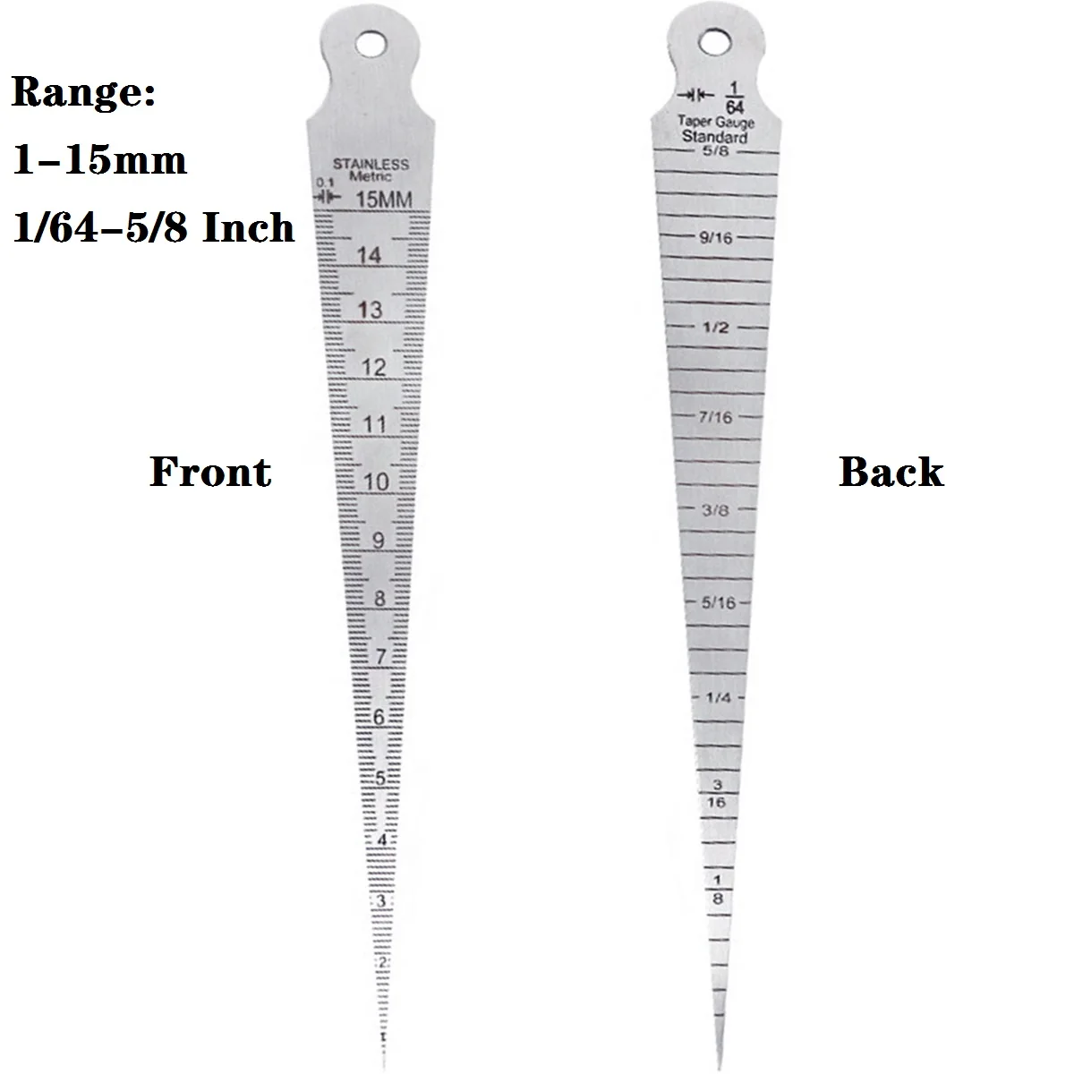 6 шт./компл., конусный калибр из нержавеющей стали 0 мм-7 мм, шкала апертуры, клиновой щуп, шкала диафрагмы, измерительная линейка для проверки отверстий
6 шт./компл., конусный калибр из нержавеющей стали 0 мм-7 мм, шкала апертуры, клиновой щуп, шкала диафрагмы, измерительная линейка для проверки отверстий
