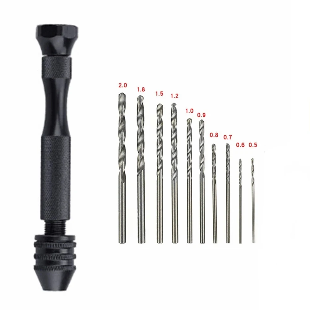 Manual Twist Drill Bit Set Aluminum Alloy 0.3-3.4mm Chuck Clamping Hand Drill Rotary Tool For Drilling Wood Diamond Plastic
Manual Twist Drill Bit Set Aluminum Alloy 0.3-3.4mm Chuck Clamping Hand Drill Rotary Tool For Drilling Wood Diamond Plastic
