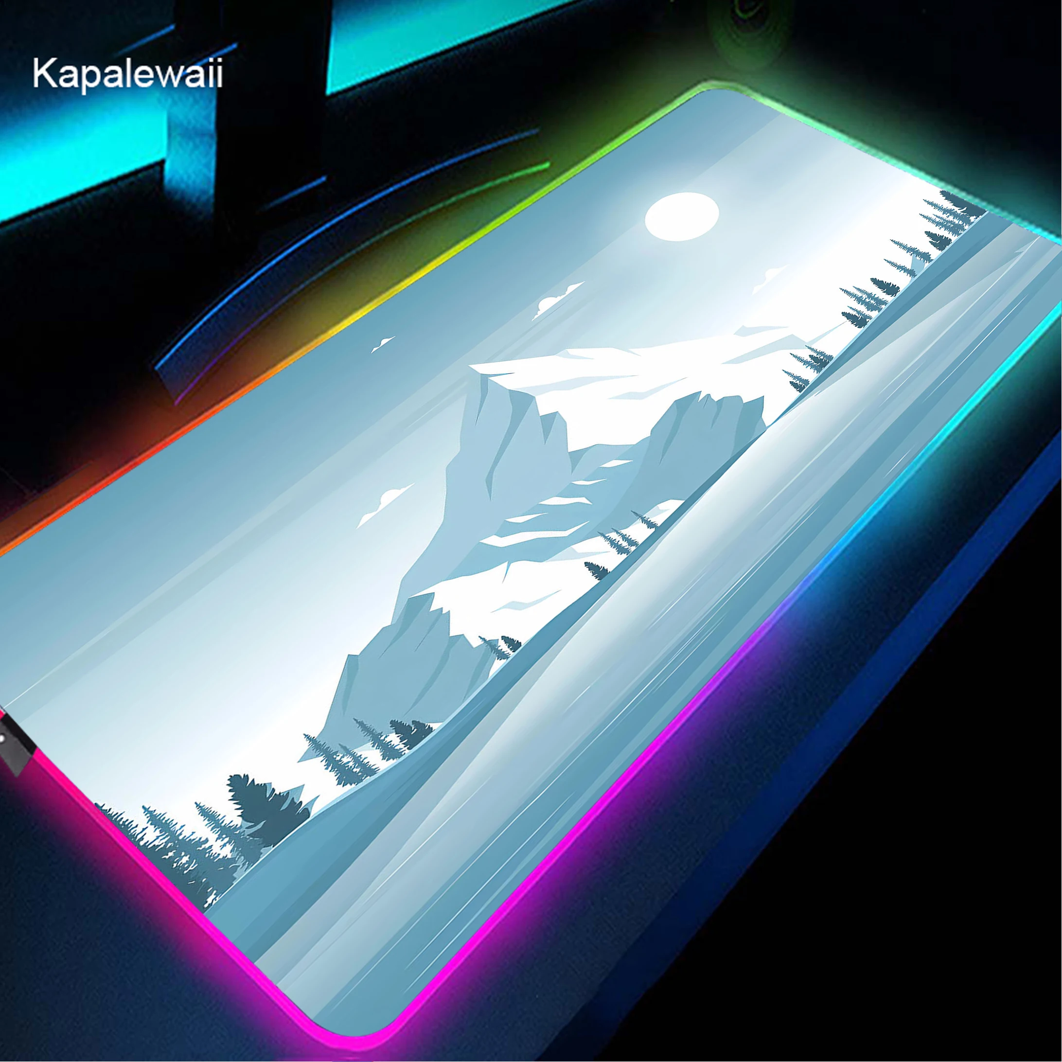 Forese Mousepad Large Mouse Pad Keyboard Mat Gamer RGB Deskmat Big XXL LED Mouse Mat Game Laptop Anti-slip Gaming Desktop Mats
Forese Mousepad Large Mouse Pad Keyboard Mat Gamer RGB Deskmat Big XXL LED Mouse Mat Game Laptop Anti-slip Gaming Desktop Mats