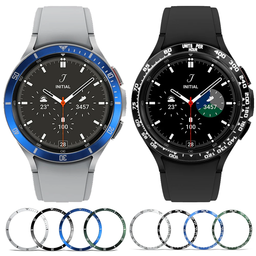 Metal Bezel for Samsung Galaxy Watch 4 Classic 46mm 42mm Gear S3 Frontier Cover Adhesive Case Smart Watch Scale Ring Accessorie
Metal Bezel for Samsung Galaxy Watch 4 Classic 46mm 42mm Gear S3 Frontier Cover Adhesive Case Smart Watch Scale Ring Accessorie