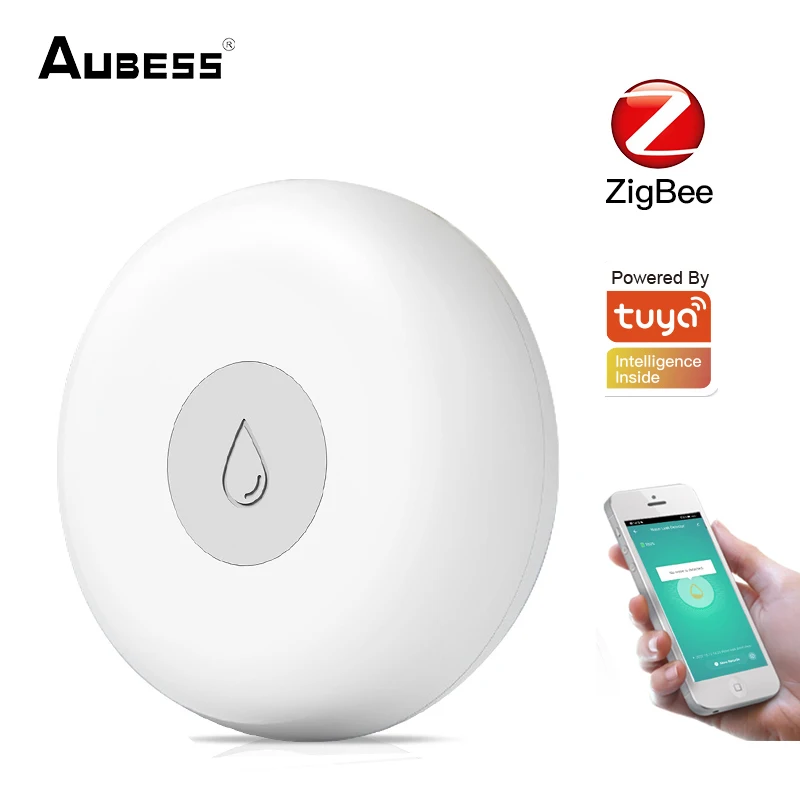Tuya Flooding Sensor Water leakage sensor Water level sensor Protection against water leak Alarm Via Smart Life APP Zigbee
Tuya Flooding Sensor Water leakage sensor Water level sensor Protection against water leak Alarm Via Smart Life APP Zigbee