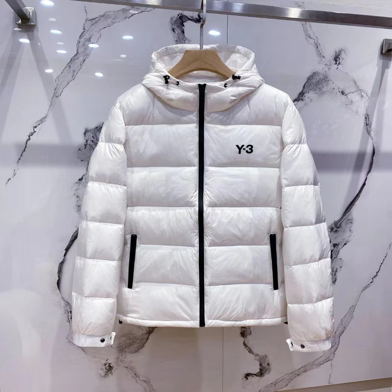 Y3 Yohji Yamamoto Autumn Winter Classic Casual Coats For Men And Women Graphic Embellishment Print Sports Hooded Down Jacket
Y3 Yohji Yamamoto Autumn Winter Classic Casual Coats For Men And Women Graphic Embellishment Print Sports Hooded Down Jacket