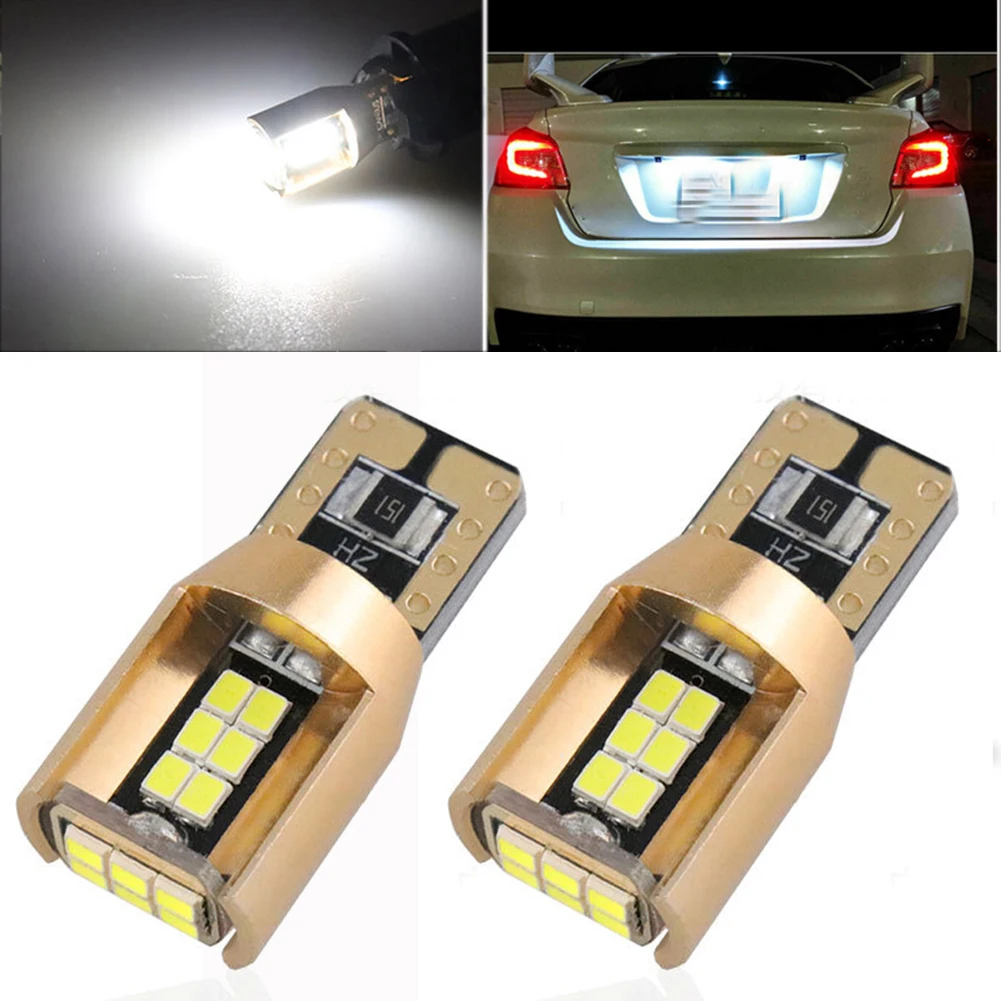 12V LED License Plate Light Dome Map Bulbs 6000K White T10 W5W Replacement Bulbs Trunk Light Interior Door Light
12V LED License Plate Light Dome Map Bulbs 6000K White T10 W5W Replacement Bulbs Trunk Light Interior Door Light