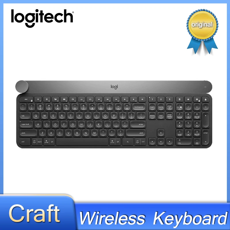 Original Logitech Craft Wireless Mechanical Keyboard 108-key Keyboard Intelligent Control Multi-device Knob Bluetooth Keyboard
Original Logitech Craft Wireless Mechanical Keyboard 108-key Keyboard Intelligent Control Multi-device Knob Bluetooth Keyboard