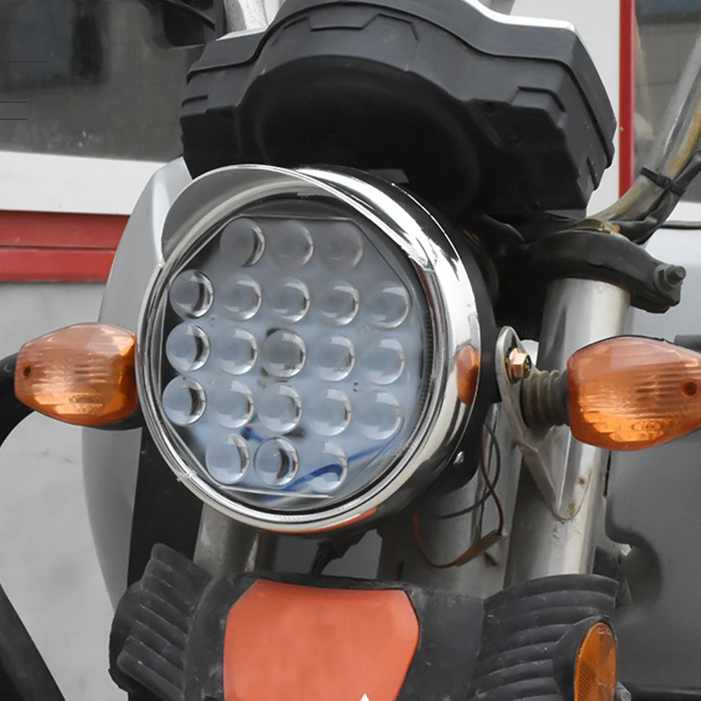 12v-80V 8/12/16 Beads Tricycle Motorcycle LED Headlight Waterproof Spot Light Electric Bike Bicycle Accessories Parts 18x18cm
12v-80V 8/12/16 Beads Tricycle Motorcycle LED Headlight Waterproof Spot Light Electric Bike Bicycle Accessories Parts 18x18cm
