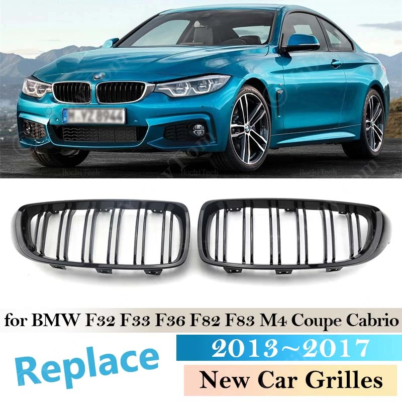 Передняя решетка для BMW F32 F33 F36 F82 F83 M4 Coupe Cabrio двойная решетка глянцевый черный Высокое качество ABS автомобильные аксессуары
Передняя решетка для BMW F32 F33 F36 F82 F83 M4 Coupe Cabrio двойная решетка глянцевый черный Высокое качество ABS автомобильные аксессуары