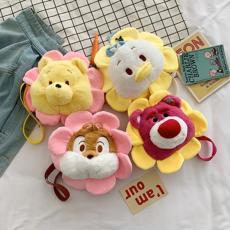 Disney Hot New SUNFLOWER Strawberry Bear Cartoon Plush Toy Bag Girls Mobile Phone Bag Children Gift
Disney Hot New SUNFLOWER Strawberry Bear Cartoon Plush Toy Bag Girls Mobile Phone Bag Children Gift