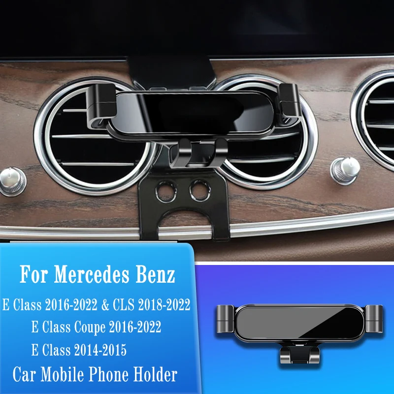 Car Mobile Phone Holder Air Vent Outlet Clip Stand GPS Gravity Navigation Bracket For Mercedes Benz W213 C257 E Class 2016-2022
Car Mobile Phone Holder Air Vent Outlet Clip Stand GPS Gravity Navigation Bracket For Mercedes Benz W213 C257 E Class 2016-2022