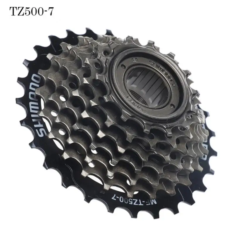 SHIMANO Mtb Road Bike Cassette Flywheel Mountain Bike 6/7 Speed TZ510 Rotary Flying 14-28T K7 Sprocket For Shimano HG Hub
SHIMANO Mtb Road Bike Cassette Flywheel Mountain Bike 6/7 Speed TZ510 Rotary Flying 14-28T K7 Sprocket For Shimano HG Hub