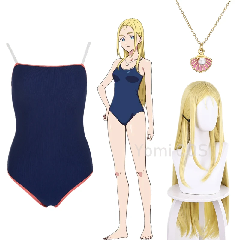 Summer Time Rendering USHIO KOFUNE One-piece Swimsuit Women Kotobushi Cosplay Necklace Bikini Set Bodysuit Costume Swimwear Wig
Summer Time Rendering USHIO KOFUNE One-piece Swimsuit Women Kotobushi Cosplay Necklace Bikini Set Bodysuit Costume Swimwear Wig