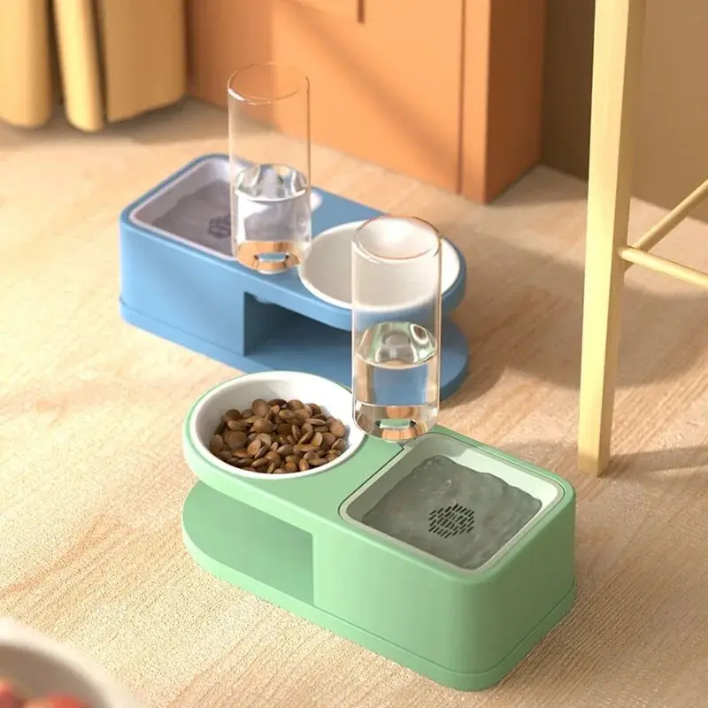 Поилка для кормления кошек, многофункциональная двойная поилка для собак и щенков
Поилка для кормления кошек, многофункциональная двойная поилка для собак и щенков