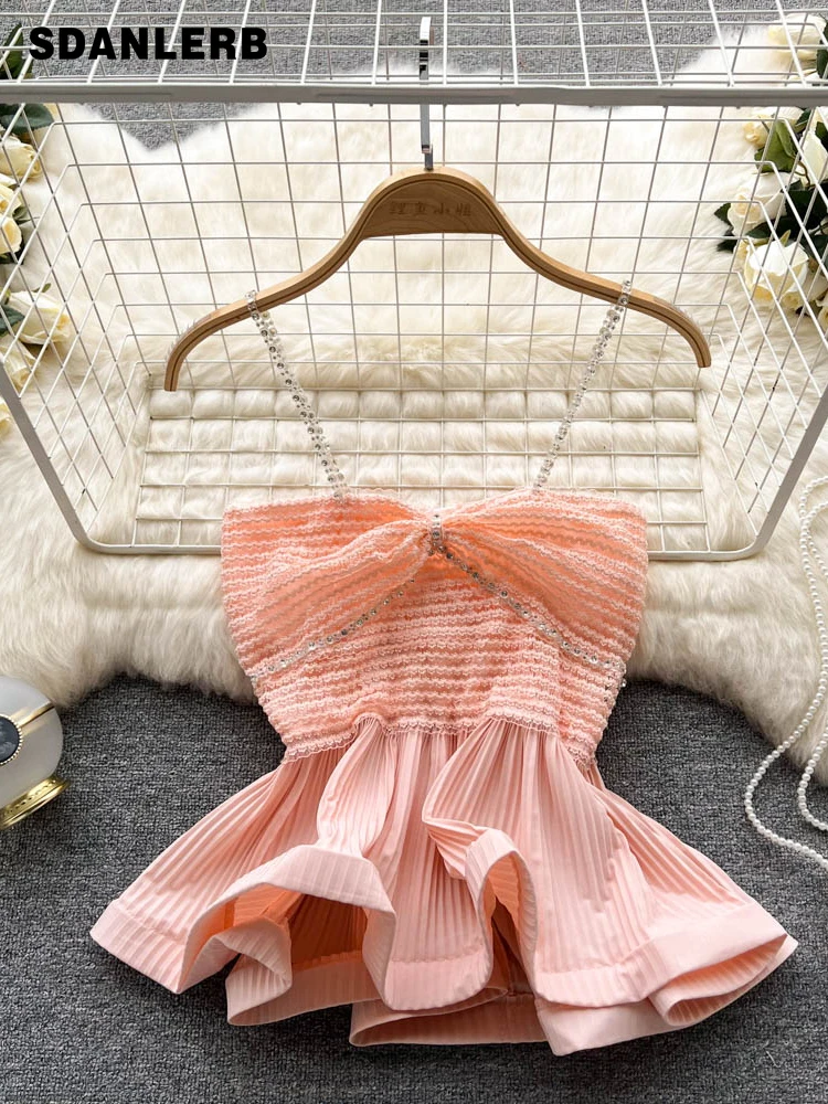 Spring Summer New Fashion All-Match Elastic Camisole Women's Outer Wear Inner Wear Fresh Female Student Hot Girl Crop Top
Spring Summer New Fashion All-Match Elastic Camisole Women's Outer Wear Inner Wear Fresh Female Student Hot Girl Crop Top