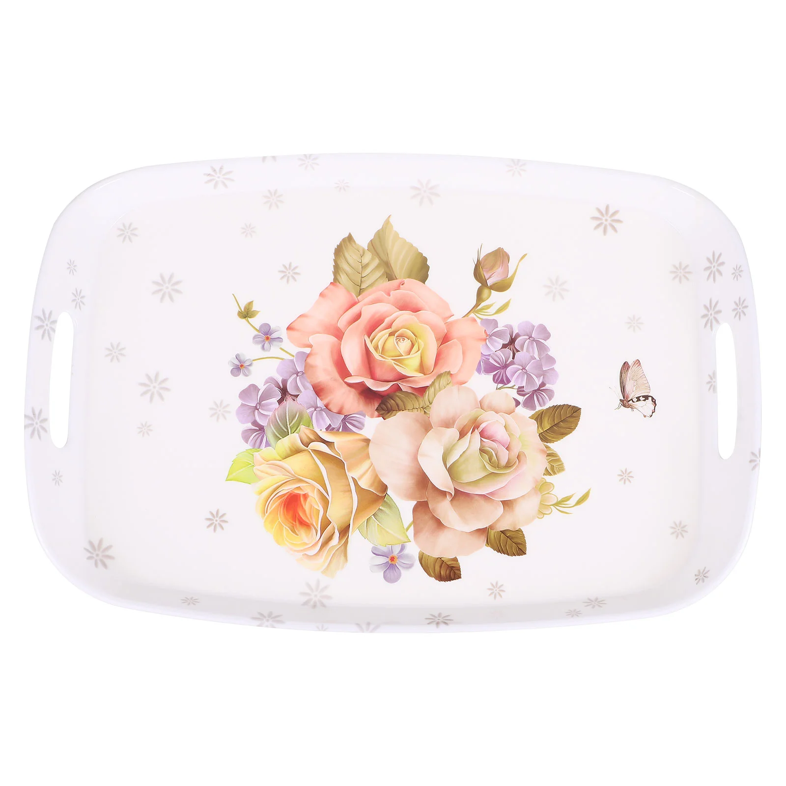Binaural Tray Plastic Home Accessory Household Coffee Dinner Plate Multi-function Dessert Melamine Convenient European Style
Binaural Tray Plastic Home Accessory Household Coffee Dinner Plate Multi-function Dessert Melamine Convenient European Style