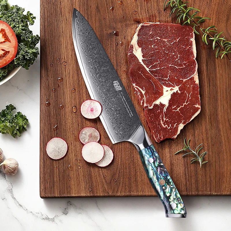 Professional Japanese Kitchen Chef Knife Set Meat Fish Slicing Vegetables Cutter Damascus Steel Butcher Cleaver Knife with Box
Professional Japanese Kitchen Chef Knife Set Meat Fish Slicing Vegetables Cutter Damascus Steel Butcher Cleaver Knife with Box