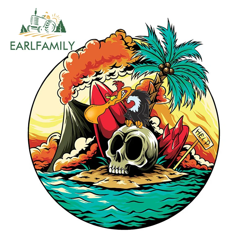 EARLFAMILY 13 см x 11,8 см полированный остров многожильный виниловый цвет Искусственный автомобиль наклейка для грузовика Мультяшные автомобильн...
EARLFAMILY 13 см x 11,8 см полированный остров многожильный виниловый цвет Искусственный автомобиль наклейка для грузовика Мультяшные автомобильн...