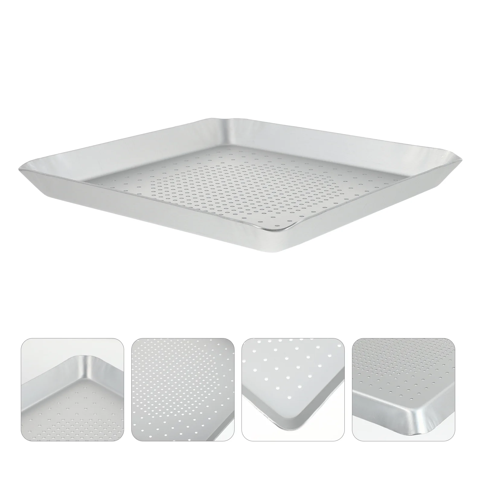 Pizza Pan Tray Baking Oven Square Holesplate Noncrisper Stick Steel Stainless Cake Perforated Sheet Pie Bakeware Aluminium
Pizza Pan Tray Baking Oven Square Holesplate Noncrisper Stick Steel Stainless Cake Perforated Sheet Pie Bakeware Aluminium