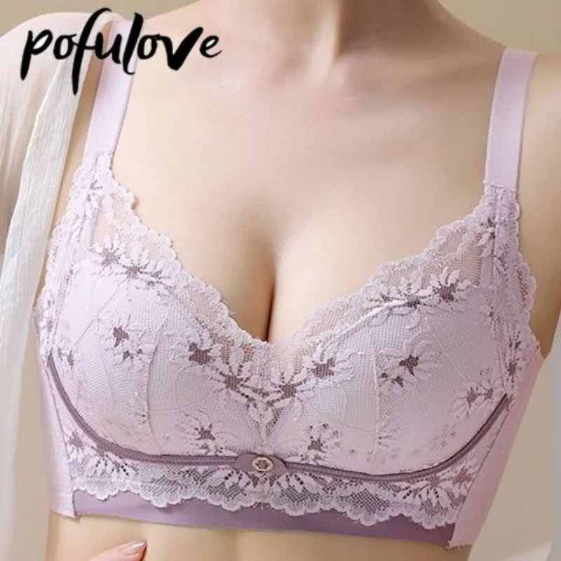 Женский бюстгальтер, тонкий удобный бюстгальтер с эффектом пуш-ап, без косточек, нижнее белье, оптовая продажа