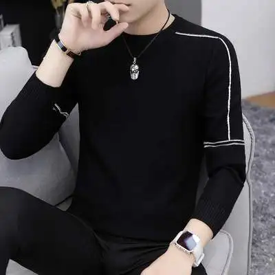 Men's long-sleeved T-shirt cotton round neck t-shirt trend modal bottoming shirt autumn
Men's long-sleeved T-shirt cotton round neck t-shirt trend modal bottoming shirt autumn