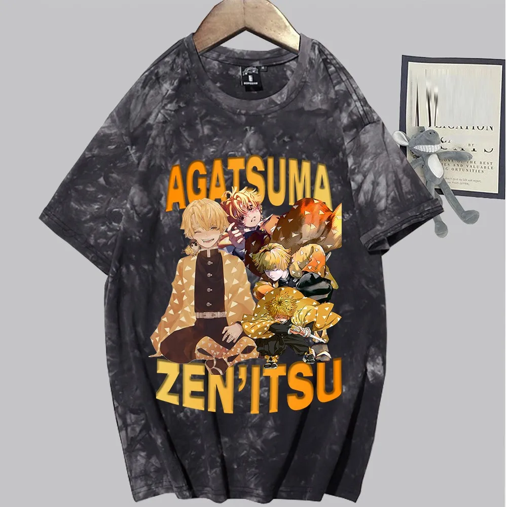 Demon Slayer Thunder Agatsuma Zenitsu Funny Anime T Shirt Men Homme New Tie Dye Short Sleeve Casual Tshirt Unisex Streetwear Tee
Demon Slayer Thunder Agatsuma Zenitsu Funny Anime T Shirt Men Homme New Tie Dye Short Sleeve Casual Tshirt Unisex Streetwear Tee