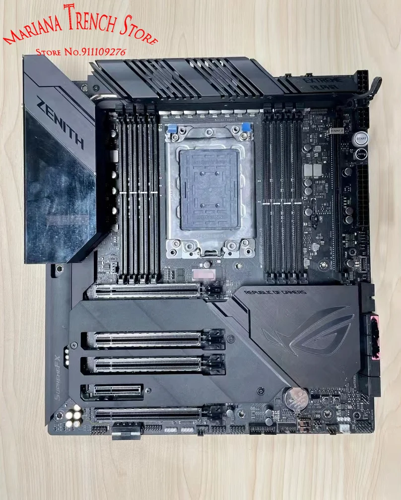 Материнская плата ROG Zenith Extreme Alpha для ASUS eатс, поддержка бренда ZEA 1900X 1920X 1950X 2920X 2950X 2970WX 2990WX
Материнская плата ROG Zenith Extreme Alpha для ASUS eатс, поддержка бренда ZEA 1900X 1920X 1950X 2920X 2950X 2970WX 2990WX