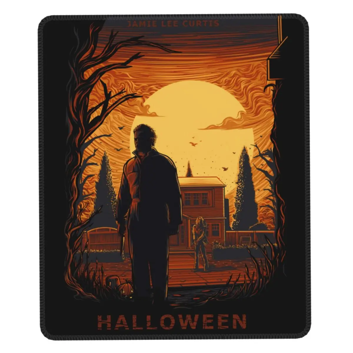 Michael Myers Knives Art Halloween Horror Movie Mouse Pad Rubber Mousepad with Durable Stitched Edges Desk Computer Mouse Mat
Michael Myers Knives Art Halloween Horror Movie Mouse Pad Rubber Mousepad with Durable Stitched Edges Desk Computer Mouse Mat