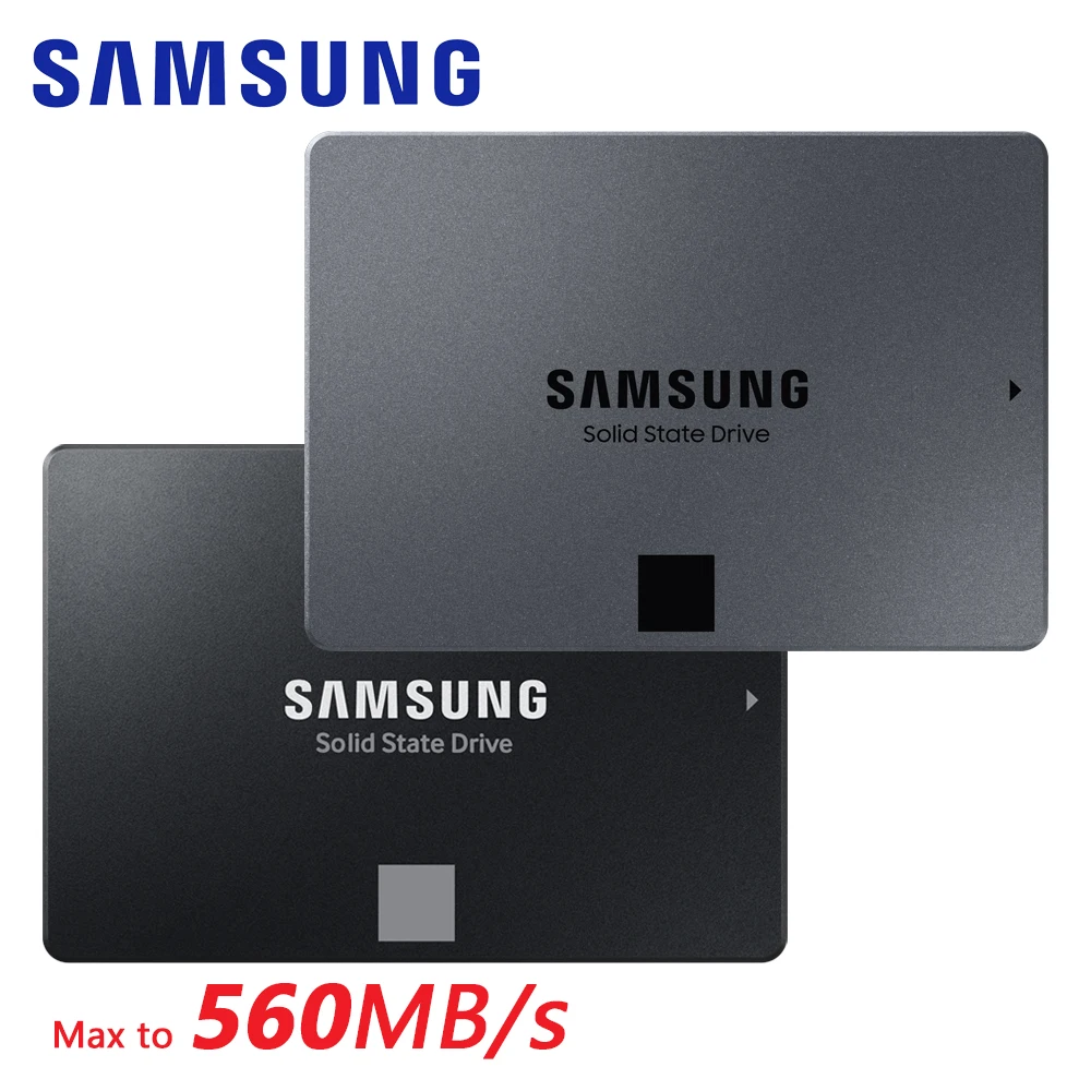 

SAMSUNG SSD 500GB 870 EVO QVO 250G Internal Solid State Disk 1T 2T 4T 8TB HDD Hard Drive SATA 3 2.5 for Laptop HDD Computer