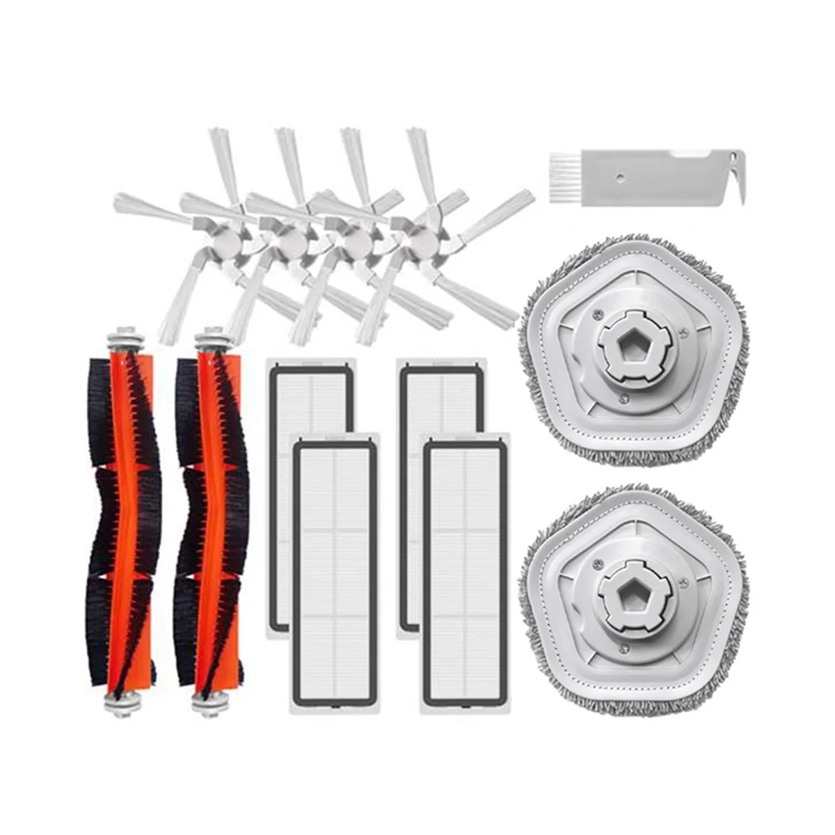 For Bot W10 W10 Pro Self-Cleaning Robot Vacuum Cleaner Main Side Brush HEPA Filter Mop Pads
For Bot W10 W10 Pro Self-Cleaning Robot Vacuum Cleaner Main Side Brush HEPA Filter Mop Pads