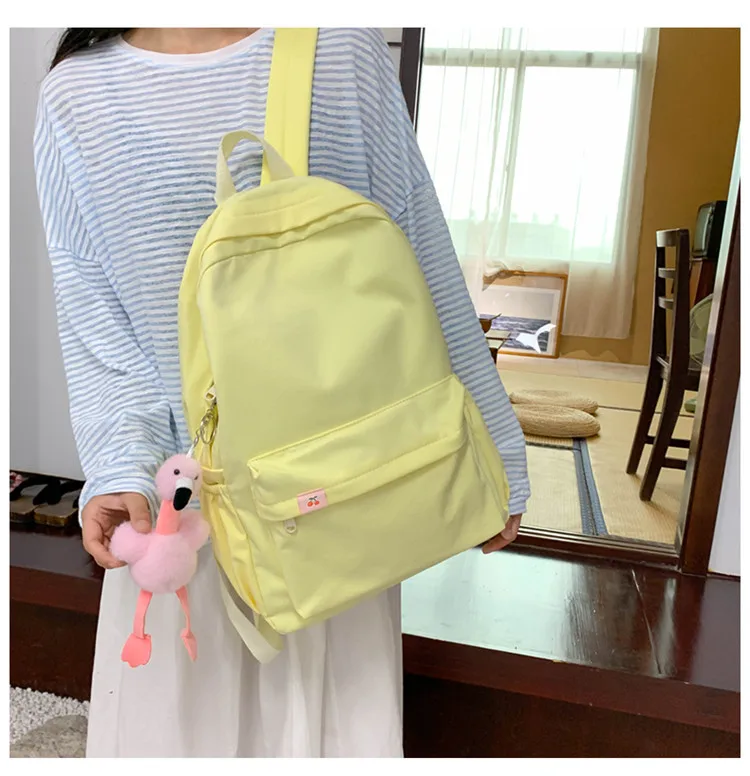 J6450 - New leisure multi-function backpack trend solid color large capacity Backpack
J6450 - New leisure multi-function backpack trend solid color large capacity Backpack