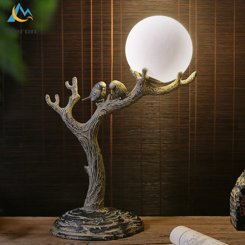 Modern Simple Birds on Trees LED Desk Lamp Bedroom Study Restaurant Hotel Bedside Table Lamp Living Room Decor Resin Desk Lights
Modern Simple Birds on Trees LED Desk Lamp Bedroom Study Restaurant Hotel Bedside Table Lamp Living Room Decor Resin Desk Lights