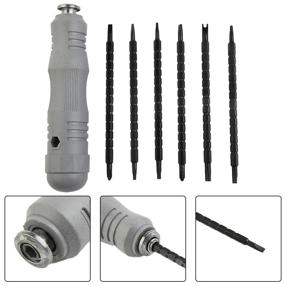Brand New Durable High Quality Practical Screwdriver Hand Tools Efficiency Precision Bits Chrome Vanadium Steel
Brand New Durable High Quality Practical Screwdriver Hand Tools Efficiency Precision Bits Chrome Vanadium Steel
