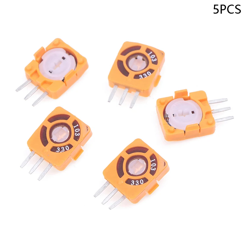 5PCS Remote Control Aircraft Rocker RC Airplane Potentiometer Switch Piece B103 502 45 60 90 330 Degrees
5PCS Remote Control Aircraft Rocker RC Airplane Potentiometer Switch Piece B103 502 45 60 90 330 Degrees