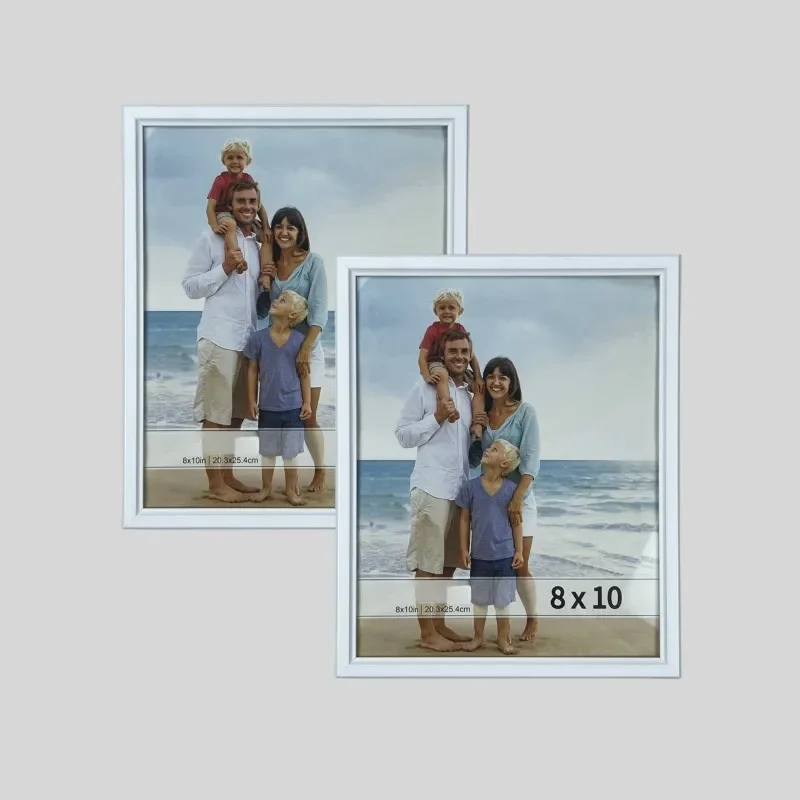 Рамка для фотографий белая, 8x10 дюймов, 2 шт.
Рамка для фотографий белая, 8x10 дюймов, 2 шт.