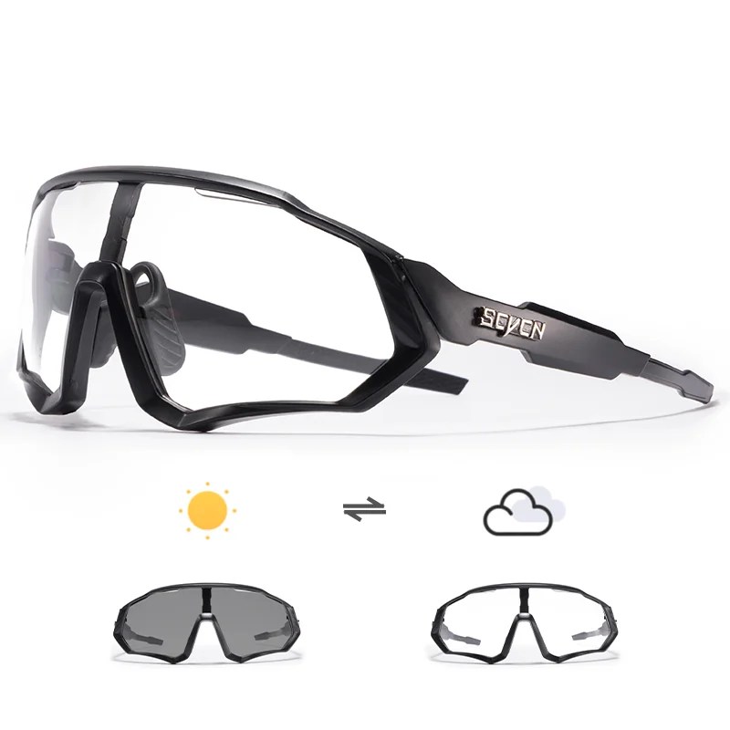 SCVCN Brand Photochromic Sports Cycling Glasses Bicycle Eyewear Mountain Bike Goggles UV400 MTB Road Running Hinking Sunglasses
SCVCN Brand Photochromic Sports Cycling Glasses Bicycle Eyewear Mountain Bike Goggles UV400 MTB Road Running Hinking Sunglasses