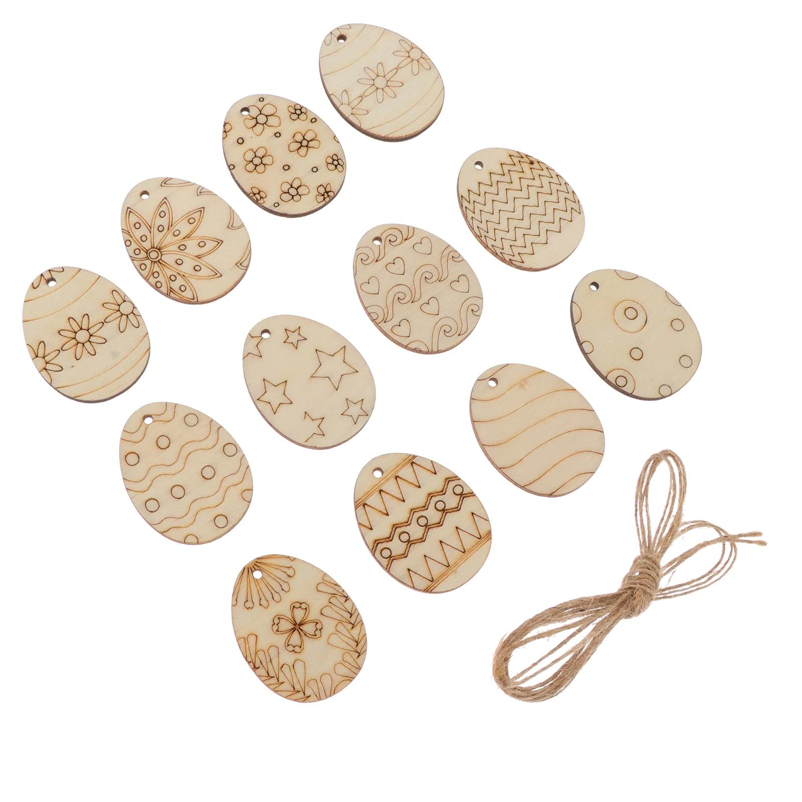 Easter Egg Wood Wooden Slices Unfinished Eggs Hanging Ornaments Diy Cutouts Crafts Gift Tags Pieces Craft Party Embellishment
Easter Egg Wood Wooden Slices Unfinished Eggs Hanging Ornaments Diy Cutouts Crafts Gift Tags Pieces Craft Party Embellishment