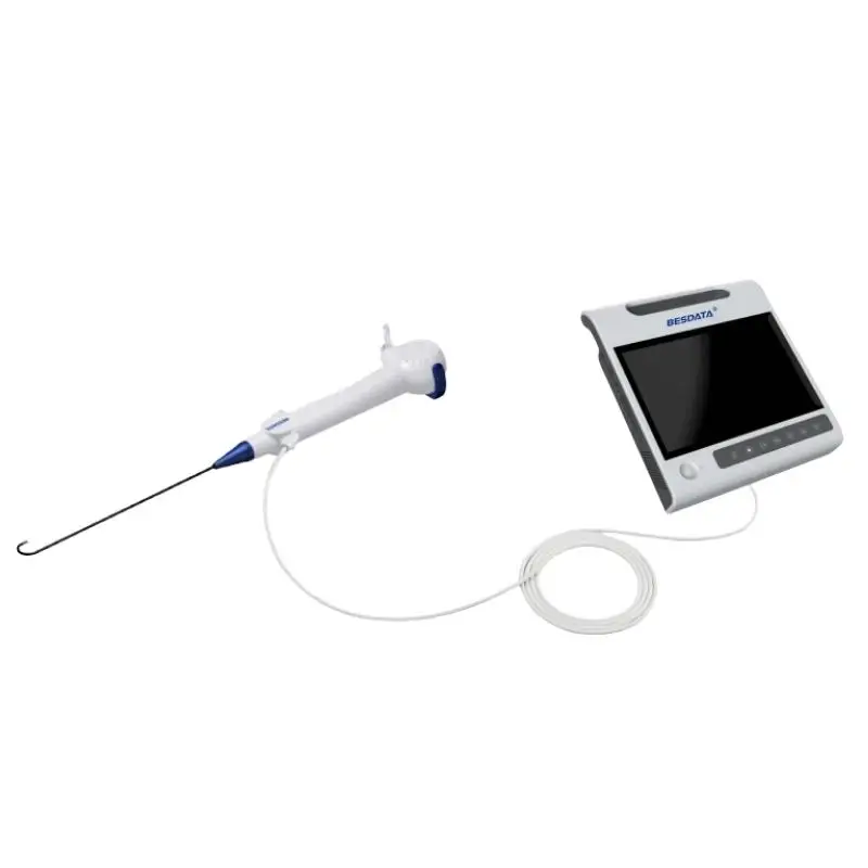 5.5 mm disposable flexible portable 10.1 LCD monitor video portable urology flexible video endoscope USB laptop output
5.5 mm disposable flexible portable 10.1 LCD monitor video portable urology flexible video endoscope USB laptop output