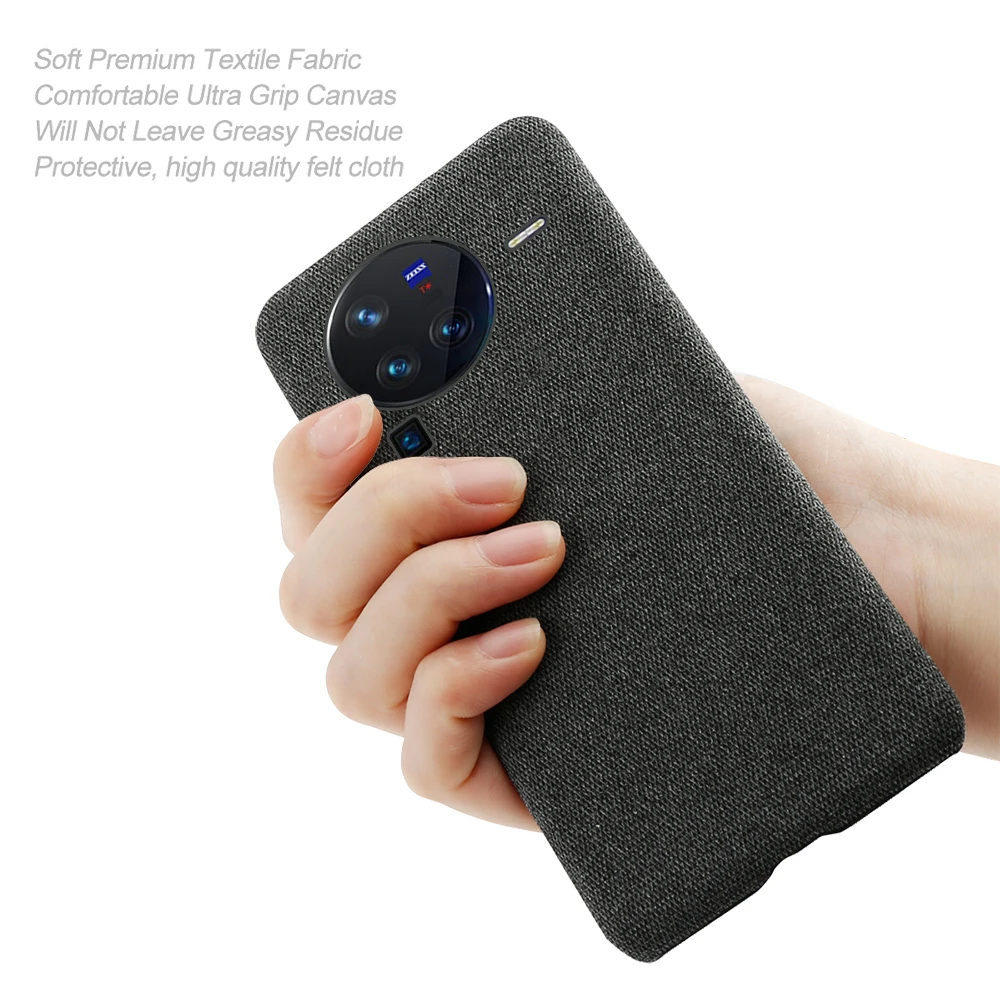 VivoX80 Pro For vivo X80 Pro Case Premium Fabric and Anti-Slip Grip Cloth Case For vivoX80 Pro Cover for X80Pro V2185A, V2145
VivoX80 Pro For vivo X80 Pro Case Premium Fabric and Anti-Slip Grip Cloth Case For vivoX80 Pro Cover for X80Pro V2185A, V2145