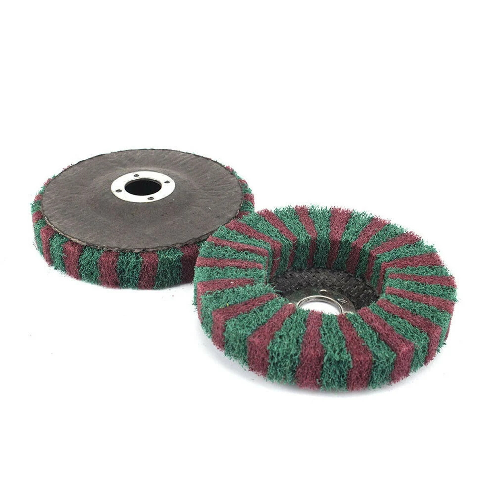 4 Inch Scouring Pad Buffing Wheel Nylon Fiber Flap Polish Grind Disc 100*16mm Cotton Thread Polishing Mini Brush Dril
4 Inch Scouring Pad Buffing Wheel Nylon Fiber Flap Polish Grind Disc 100*16mm Cotton Thread Polishing Mini Brush Dril