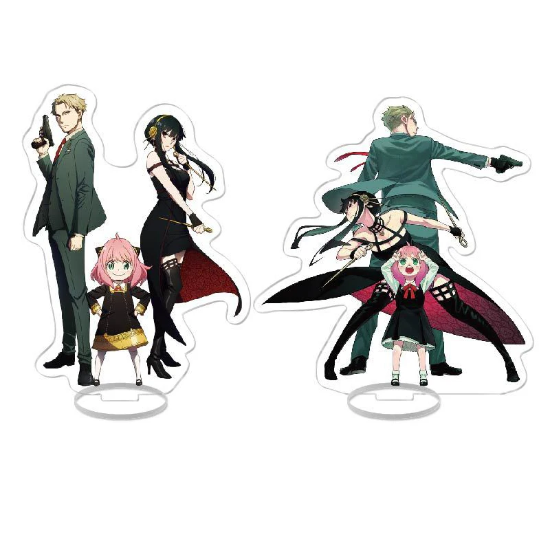 Anime SPY FAMILY Wilight Yor Forger Anya Forger Style Acrylic Stand Figure Model Plate Cosplay Props Collection Standing Models
Anime SPY FAMILY Wilight Yor Forger Anya Forger Style Acrylic Stand Figure Model Plate Cosplay Props Collection Standing Models