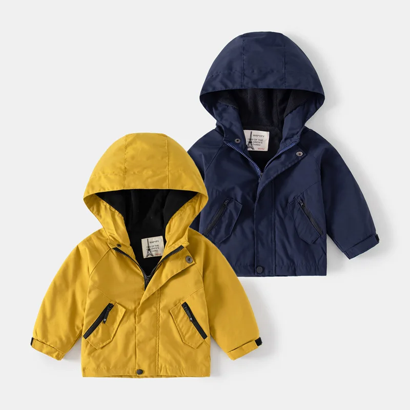 Children's thickened jacket 2022 new boy's fleece jacket baby hooded jacket trend winter coat
Children's thickened jacket 2022 new boy's fleece jacket baby hooded jacket trend winter coat