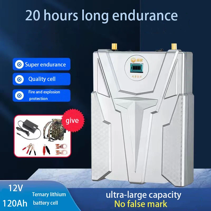 2V lithium battery large capacity and large power outdoor 120Ah ultra-light voltage inverter special polymer rechargeable
2V lithium battery large capacity and large power outdoor 120Ah ultra-light voltage inverter special polymer rechargeable
