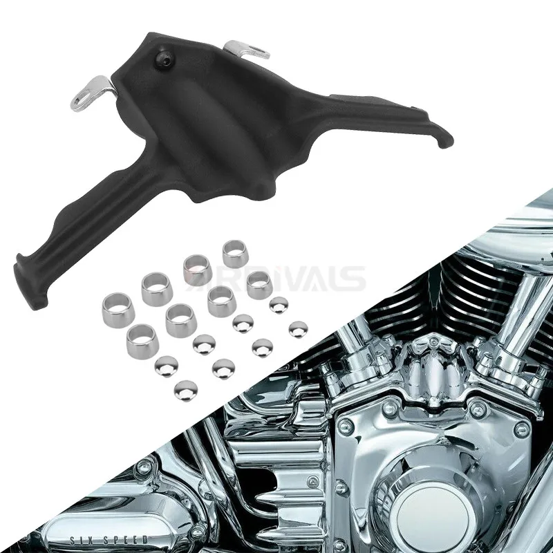Black Tappet Lifter Block Accent Trim Cover For Harley Twin Cam 00-17 Touring Electra Glide Dyna Fat Bob Breakout
Black Tappet Lifter Block Accent Trim Cover For Harley Twin Cam 00-17 Touring Electra Glide Dyna Fat Bob Breakout